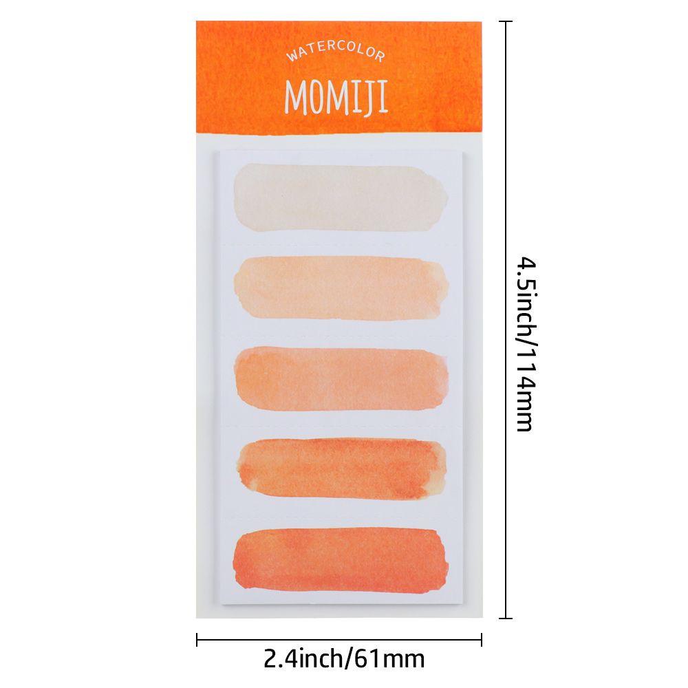 1 / 60 Tờ Giấy Ghi Chú Màu Nước Tự Dính Tiện Dụng