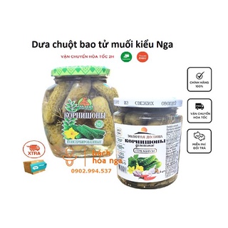 Dưa chuột bao tử muối kiểu nga thơm giòn hũ 500g
