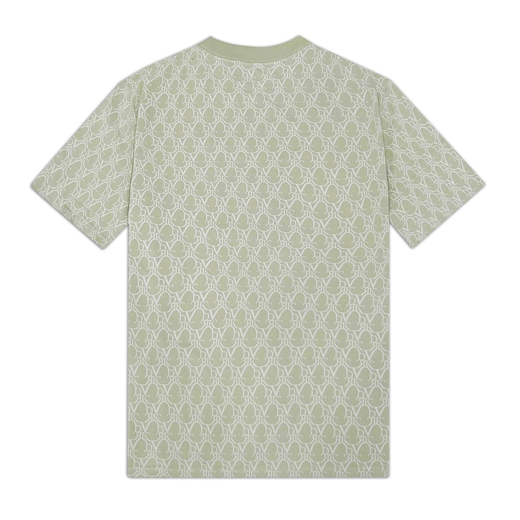 DVRK - Áo thun tay ngắn cổ tròn họa tiết MONOGRAM-DVRK-22SS