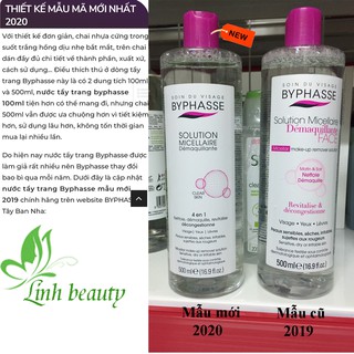 Nước Tẩy Trang Byphase Solution Micellaire Face 500ml