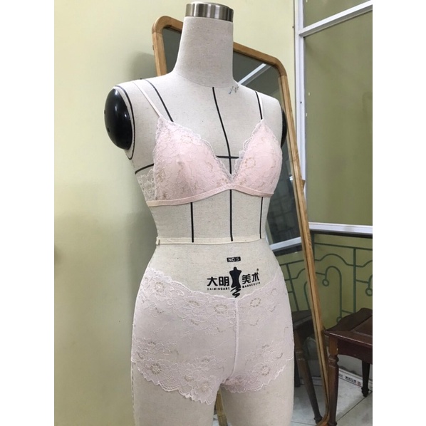 Set bralette ren quần đùi tặng kèm mút | BigBuy360 - bigbuy360.vn