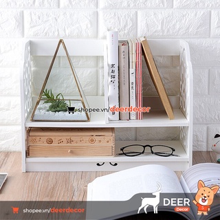 Kệ Sách - Kệ Để Bàn Làm Việc - DEER DECOR