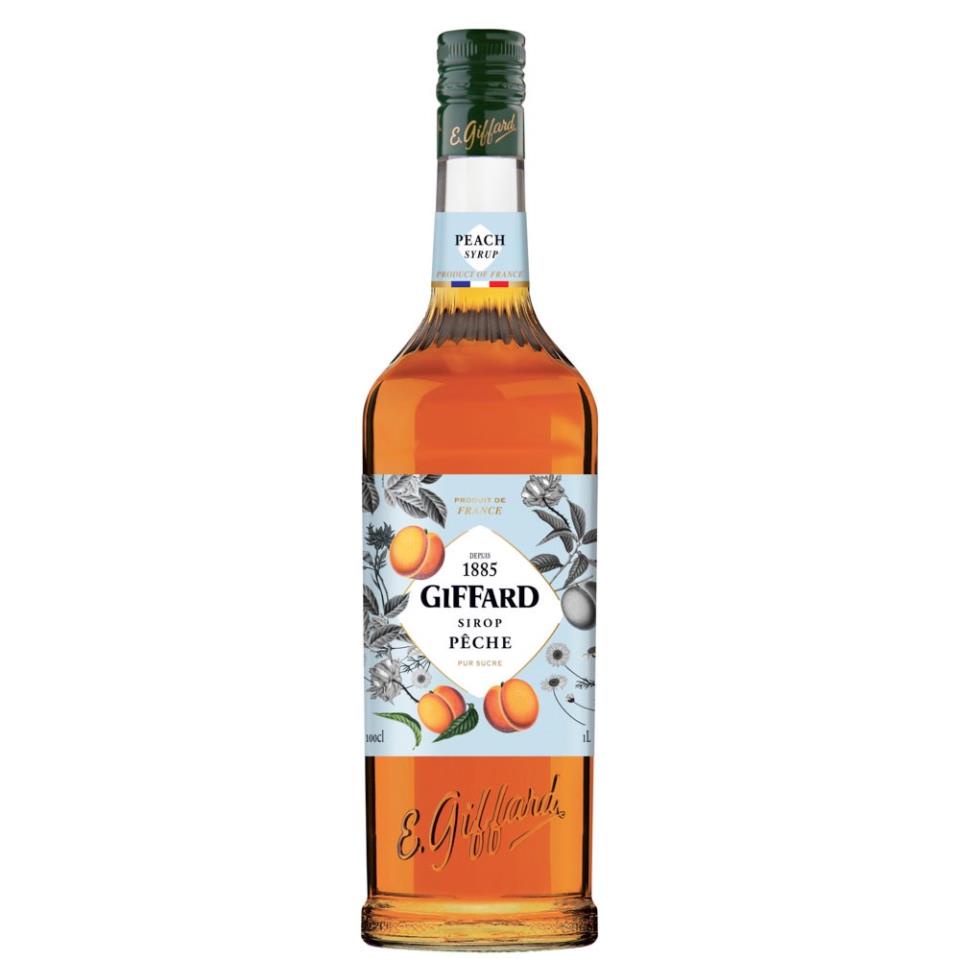 Siro Giffard Đào chai 1 lít