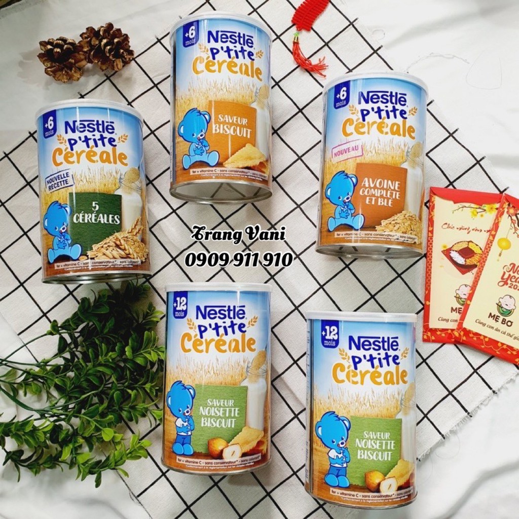 Bột lắc sữa NESTLE Pháp. Date 2022