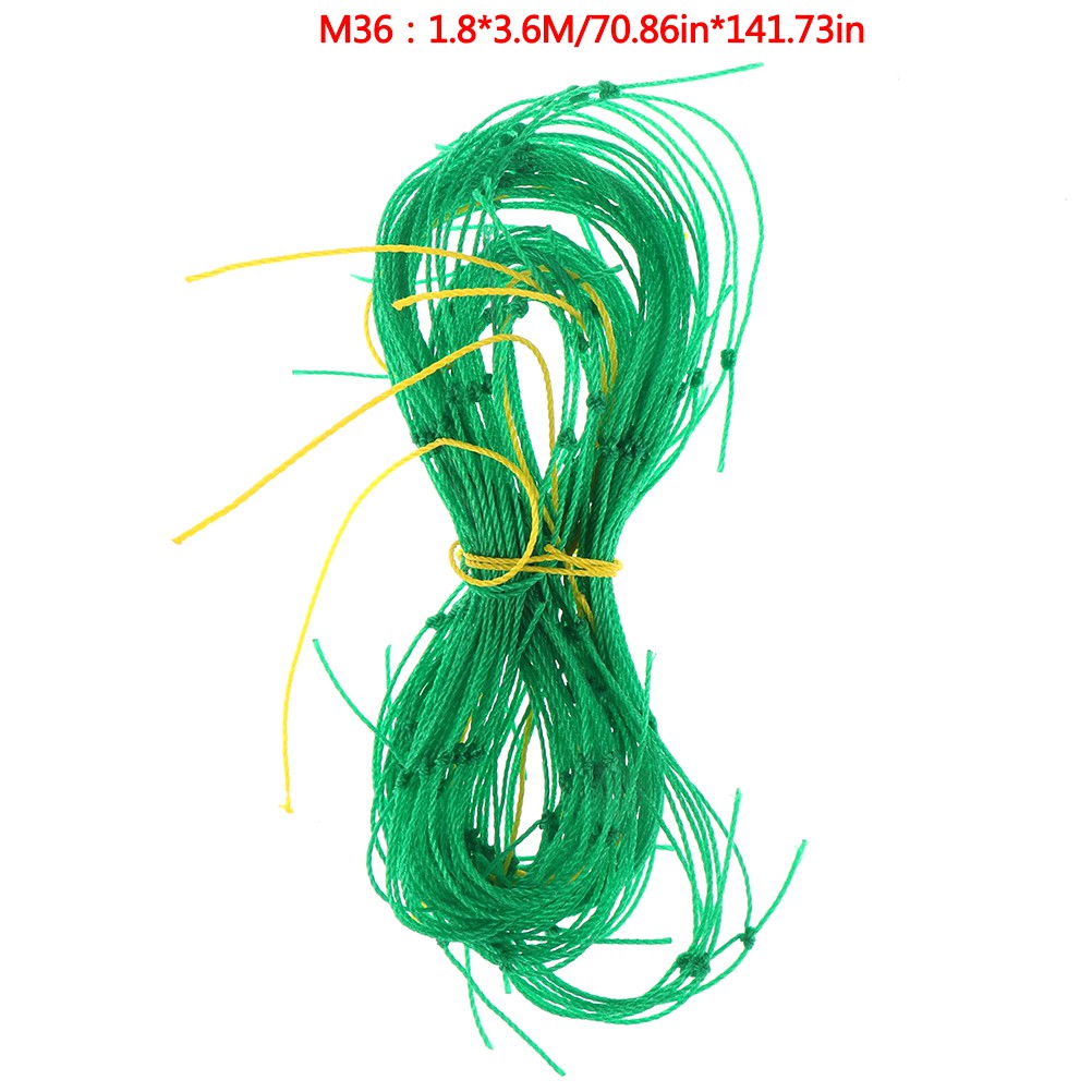 Lưới Trồng Cây Dây Leo Bằng Nylon Màu Xanh Lá