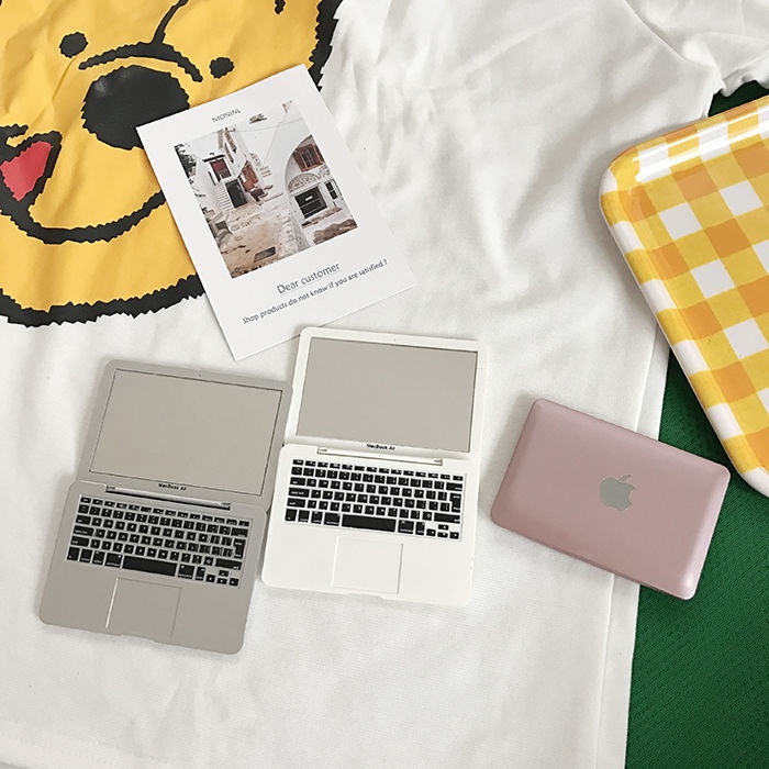 Gương mini MacBook cute Dễ Thương Gấu Thỏ House 559