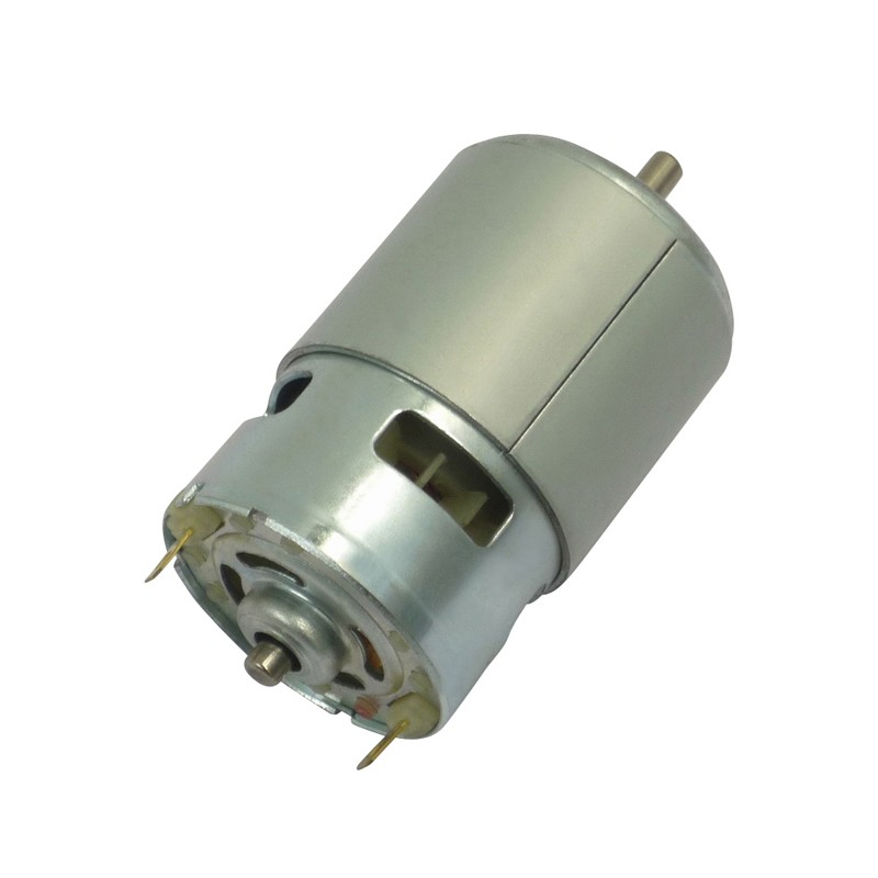 Motor 775 12v -24v tốc độ 16000 vòng Trục Tròn, có bạc đạn - motor siêu bền