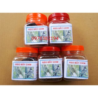 Lọ Keo bẫy chim siêu dính loại nhỏ, bẫy chào mào khuyên (siêu rẻ) giá rẻ bất ngờ