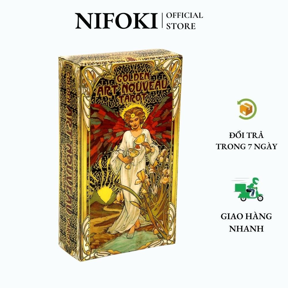 Bộ bài Golden art nouveau tarot Nifoki C1