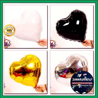 [Giá rẻ nhất] Bóng tráng nhôm hình trái tim size nhí 12cm 5inch
