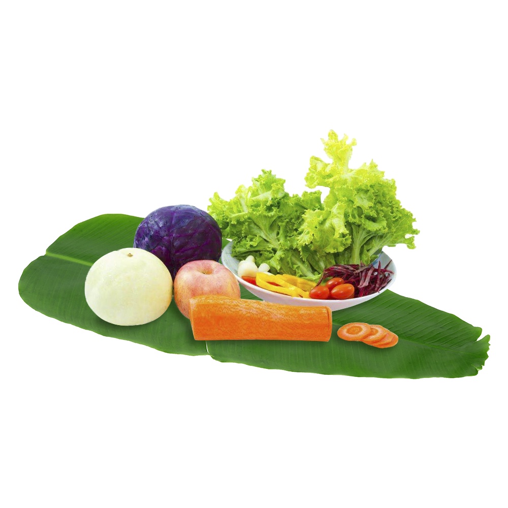 Lá Chuối Giả Trang Trí Bàn Ăn Phụ Kiện Chụp Ảnh