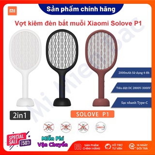 Vợt bắt muỗi thông minh Xiaomi Solove P1, 2 Chế Độ Vợt Muỗi Kiêm Đèn Bắt Muỗi CAO CẤP, AN TOÀN
