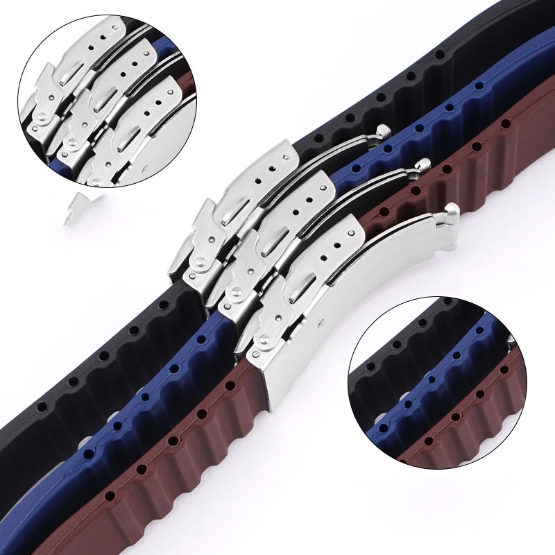 Dây Đeo Đồng Hồ Bằng Silicone Cho Casio GA-110 GD-100 DW-5600 6900 GW-M5610 GA2100 GLS-8900 MCW-100 GMA-S110 16mm