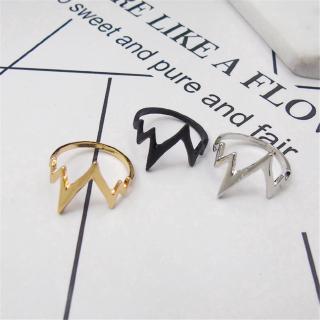 Nhẫn Thời Trang Hình Sấm Sét Độc Đáo