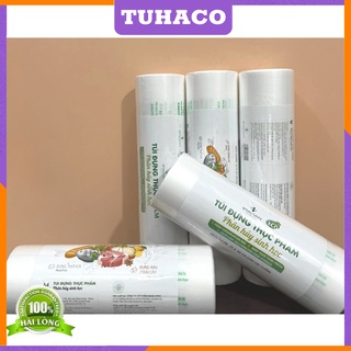 Túi đựng thực phẩm sinh học tự hủy Green Eco cuộn 500gr 200 túi Tuhaco