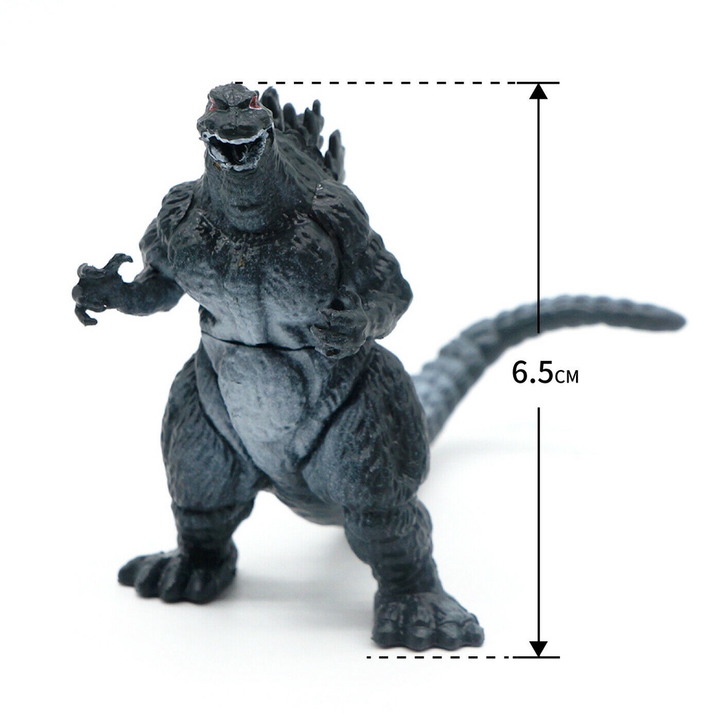 Set 10 mô hình đồ chơi quái vật trong phim Godzilla bằng PVC