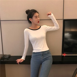 Áo thun hở lưng sexy