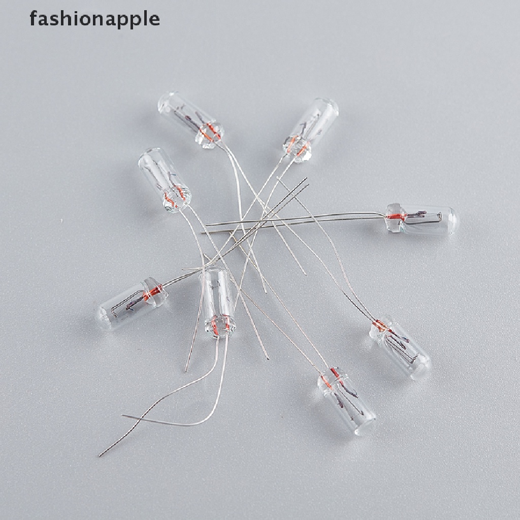 10 Bóng Đèn Sợi Đốt Mini 3 / 4 / 5mm 3 / 6 / 12 / 24V