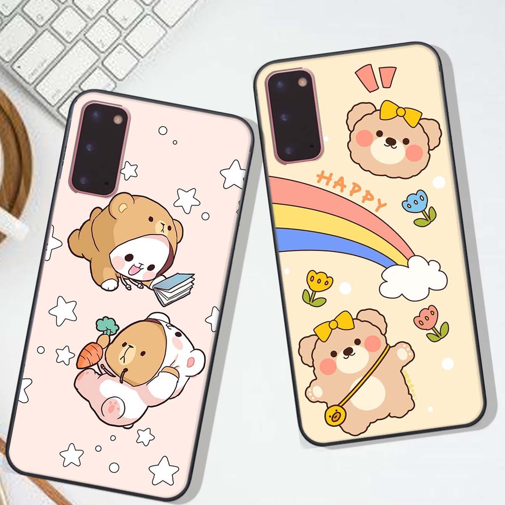 Ốp lưng Samsung S20 in hình Gấu xinh xắn, Bò sữa đáng yêu,  ĐẸP -  RẺ - XINH - ĐỘC ĐÁO