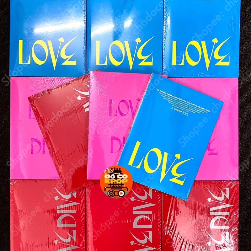 Case IVE ‘Love Dive’  Seal và Rỗng