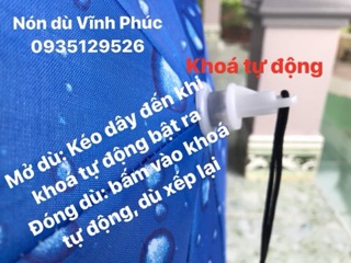 Nón dù Du lịch - dã ngoại