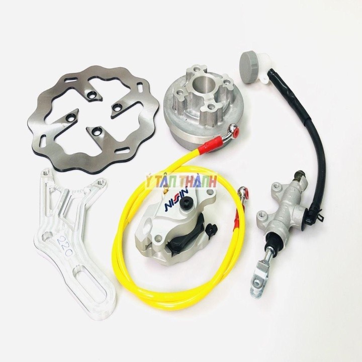 Bộ Đĩa Sau Wave Heo Nissin K2 Đĩa 220Mm V3 MS1269