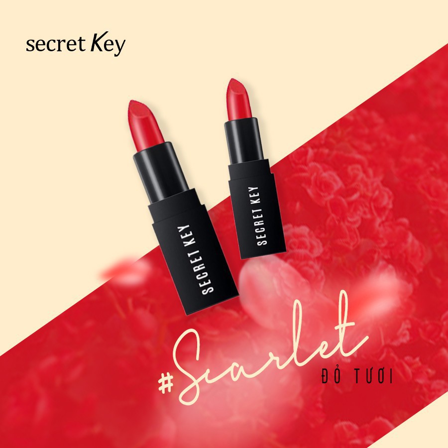 Son thỏi lì  Secret Key Fitting Forever Lipstick