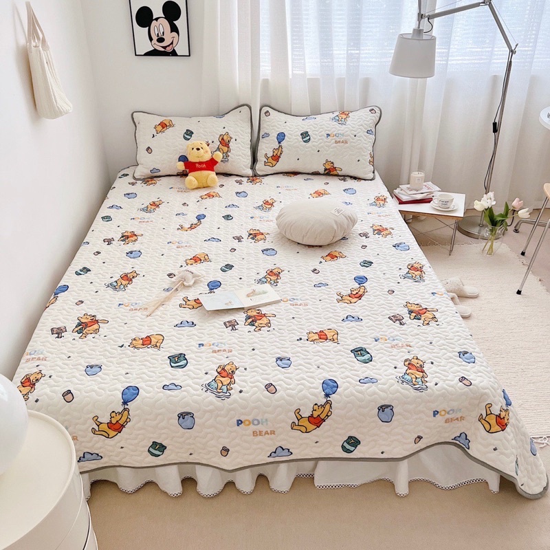 Set trải phủ giường disney IGUN BEDDING kèm 2 vỏ gối