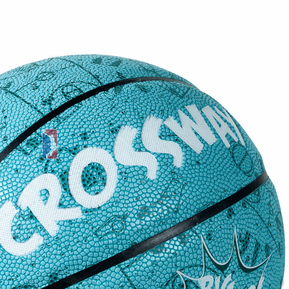 Bóng rổ da Crossway - Bóng rổ da size 7 - Tặng bơm, balo rút, kim bơm, túi lưới