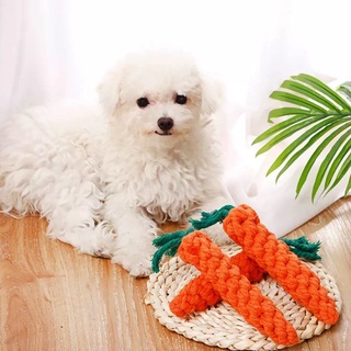 Đồ chơi cho chó cà rốt cho chó nhỏ Đồ chơi bàn chải đánh răng tương tác cho chó gặm nhấm hung dữ Chó cưng Phụ kiện cho chó con Chihuahua Pug Puppy
