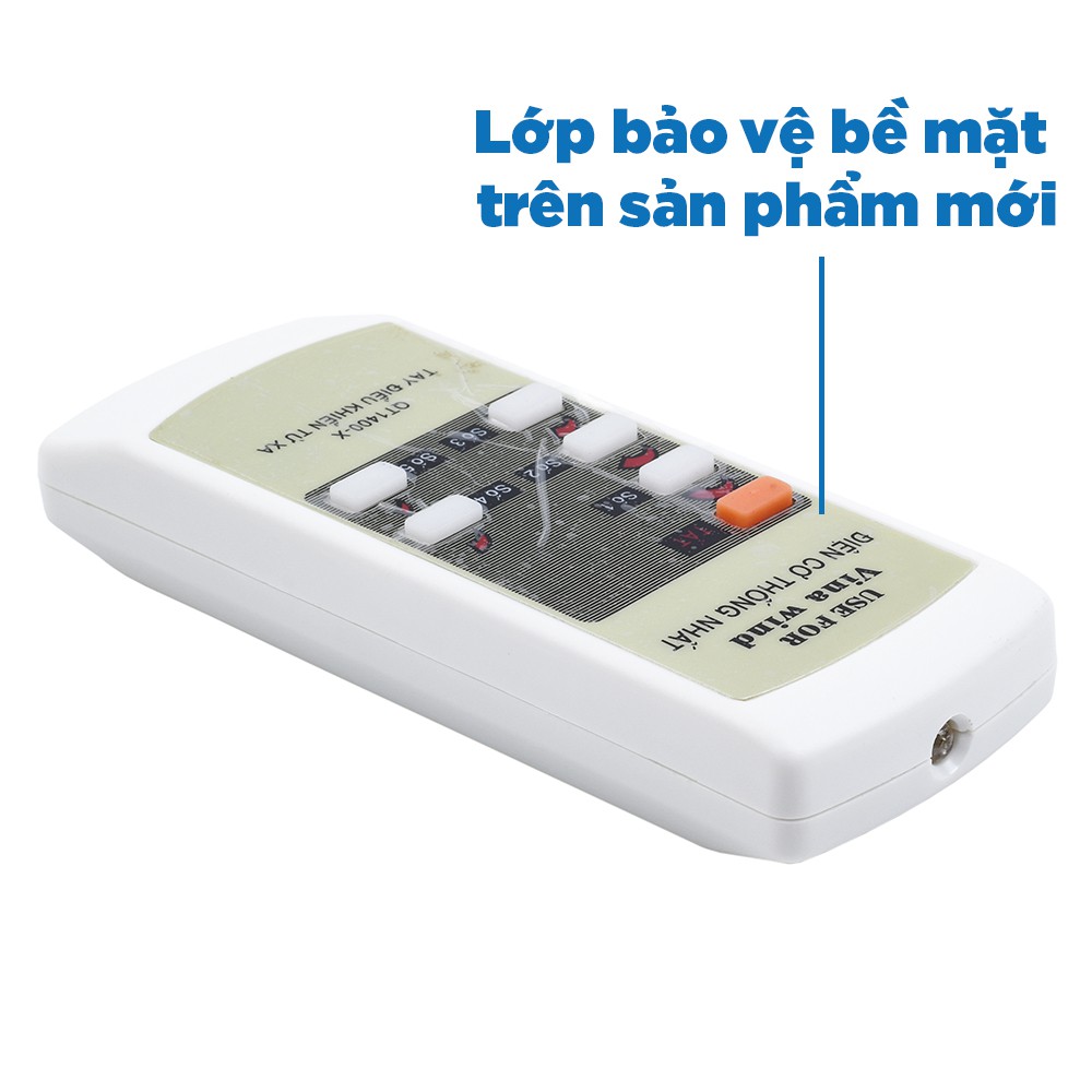 Điều khiển quạt trần Vinawind điện cơ Thống Nhất QT1400X tặng kèm pin