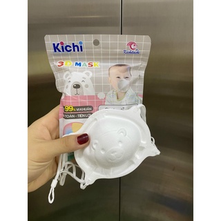 Khẩu trang gấu kichi cho bé