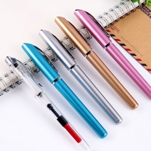 Bút máy luyện chữ Tâm An Ước Mơ vỏ nhẹ, ngòi hợp kim siêu bền dùng mực bơm/ mực ống