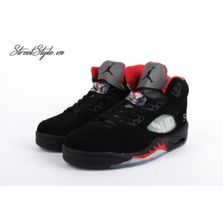 Giày JD 5 Supreme - Đen - JD5-SUPDE