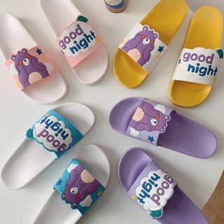 DÉP GẤU GOOD NIGHT MÀU SẮC
