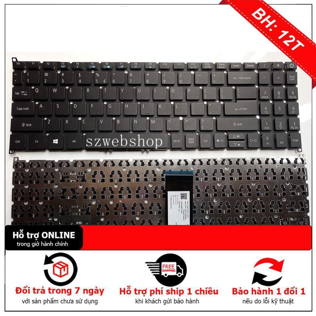 [BH12TH] (KEYBOARD) BÀN PHÍM LAPTOP ACER SF315 dùng cho Swift 3 SF315-51, SF315-51G, N17P4