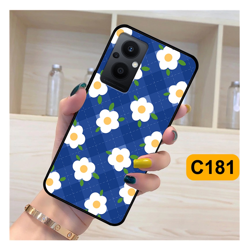 Ốp Oppo Reno 7 4G - Reno 7 5G / Reno 7Z 5G in hình hoa cỏ nhẹ nhàng,họa tiết caro xinh xắn.ốp lưng chống sốc