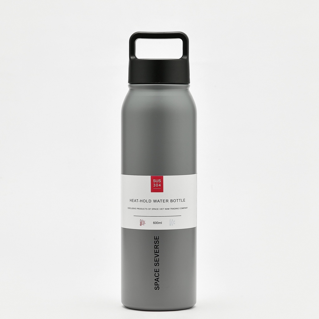 Bình Giữ Nhiệt Space Y9     Hàng Chính Hãng, Dung Tích 600ml, Giữ Nhiệt 15 - 20h, Inox 304, Chống Tràn, Bảo Hành 6 Tháng