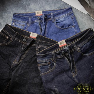 Quần jeans trơn Lvis
