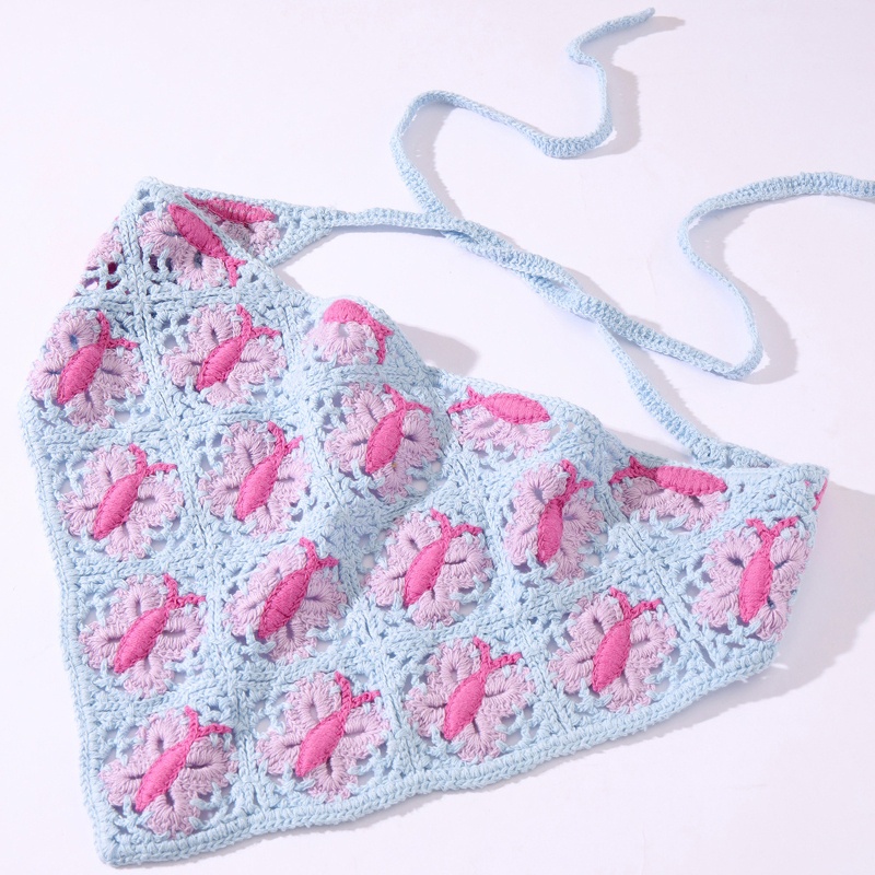 Khăn Turban Đan Móc Nhiều Màu Họa Tiết Dễ Thương Cho Nữ