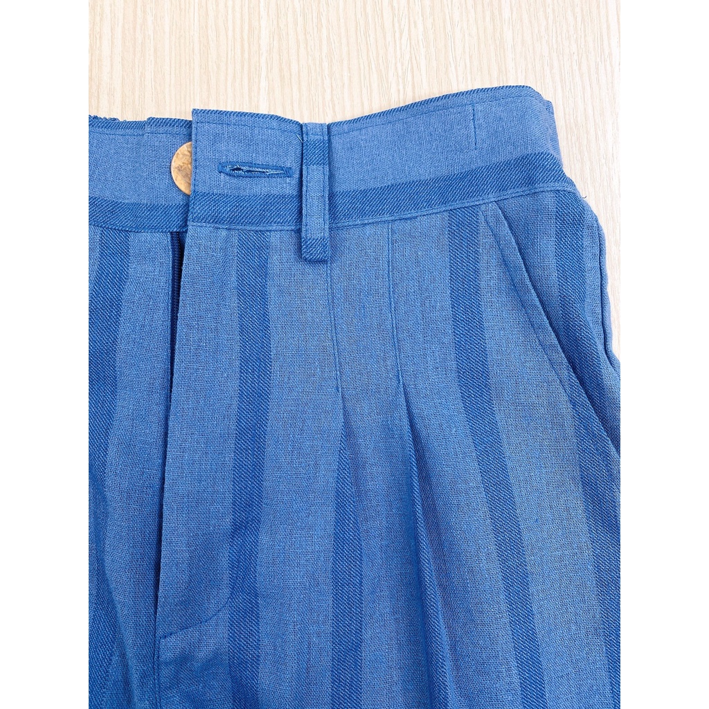 Quần short LINEN sọc 2 MÀU. June Q09