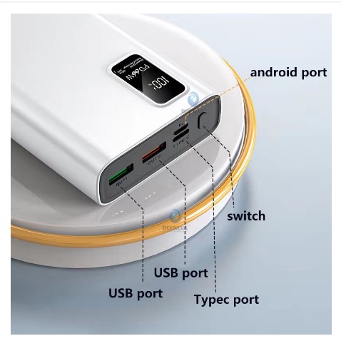 Pin Sạc Dự Phòng PD 66W PD 66W 100000Pin Sạc Dự Phòng Siêu Nhanh USB Type C PD 3.0 Hỗ Trợ Huawei 2023NWE