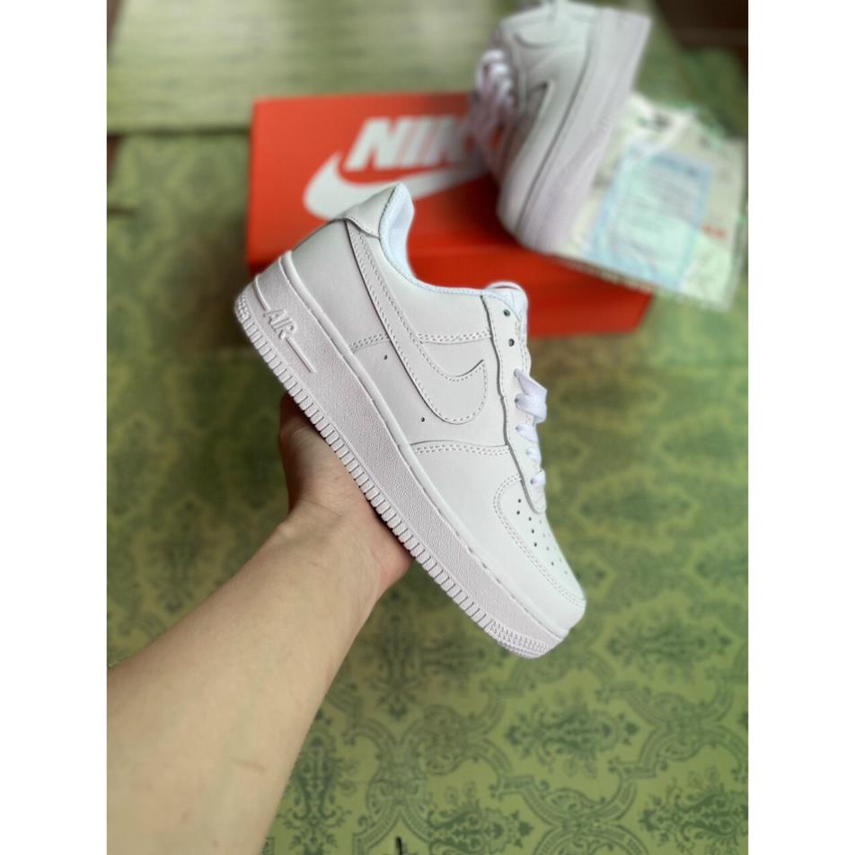 Giày thể thao Nam Nữ, Giày AF1 Trắng Full , Trắng giày af1 Vệt Đen , Trắng Vệt Nâu, Hàng Cao Cấp Full Box bill