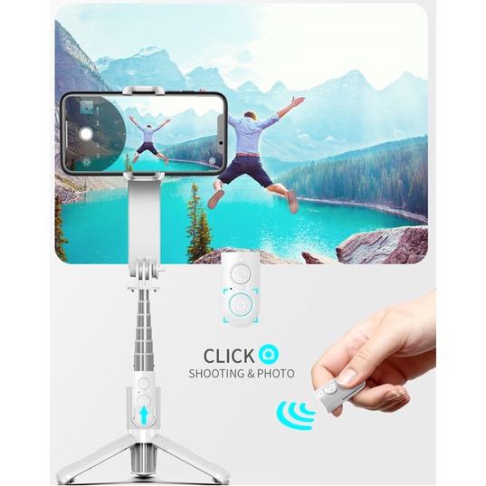 Bộ ổn định Gimbal cho điện thoại di động Điện thoại di động Điện thoại thông minh Cam Hành động Máy ảnh Tay cầm Tay cầm Gậy chụp ảnh tự sướng Kính thiên văn Bộ ổn định video cho điện thoại Cân bằng tự động Chân máy chụ Bộ ổn định Gimbal từ tính đơn nhỏ gọ