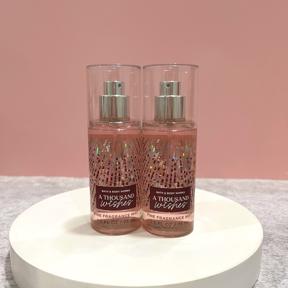 Xịt thơm toàn thân Bath & Body Works A Thousand Wishes Hương Thơm Ngọt Ngào Size Mini 75ml