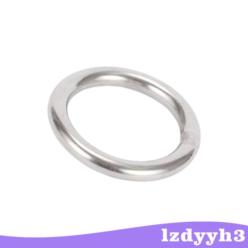 Set 10 Khóa Vòng Chữ O Bằng Thép Không Gỉ Nối Túi Xách