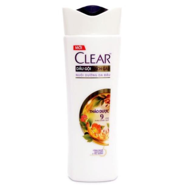 Dầu Gội Sạch Gàu Clear Botanique 9 Thảo Dược Quý 340g
