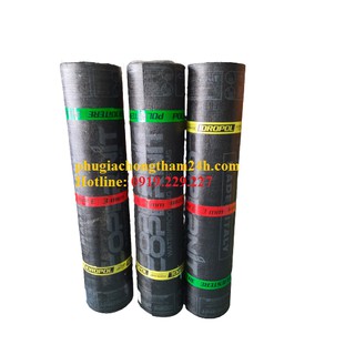 Màng chống thấm khò nóng 3mm mặt cát Italy 10m/cuộn sử dụng cho sàn mái ban công, sê nô, nhà vệ sinh