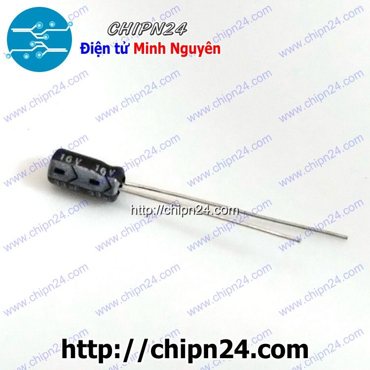 [25 CON] Tụ hóa 0.1uF 50V (5x12mm)