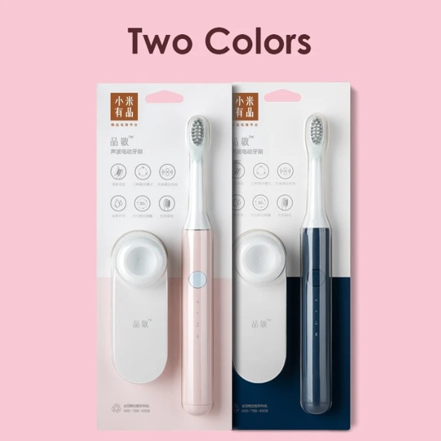 Bàn chải điện Xiaomi Pin jing So White Sonic Electric Toothbrush Vệ sinh đánh răng  làm sạch lợi nướu chống nước an toàn